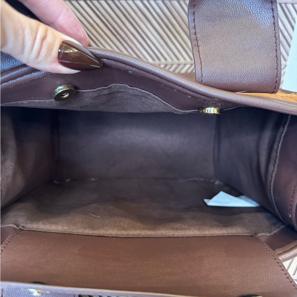 Steve Madden Stylish Patchwork Crossbody Bag In B… - image 6